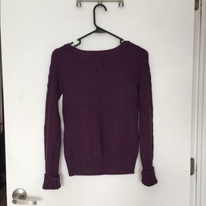 American Eagle sweater, purple, size medium